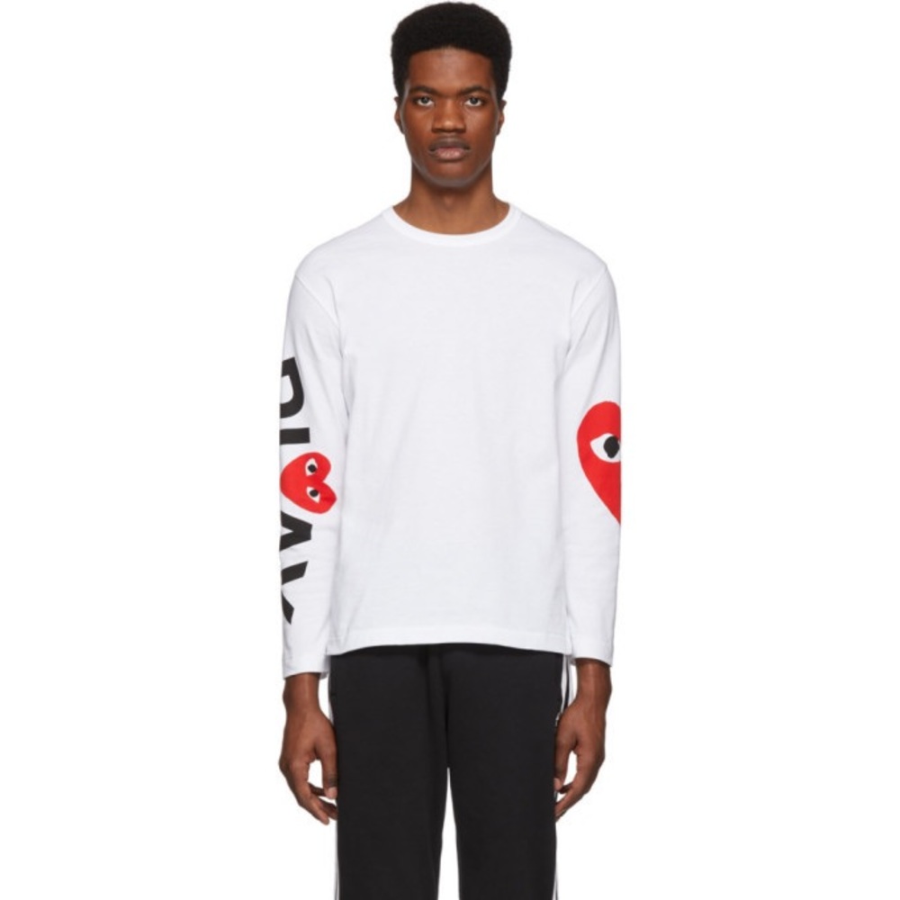 COMME DES GARÇONS PLAY Long Sleeve Tshirt